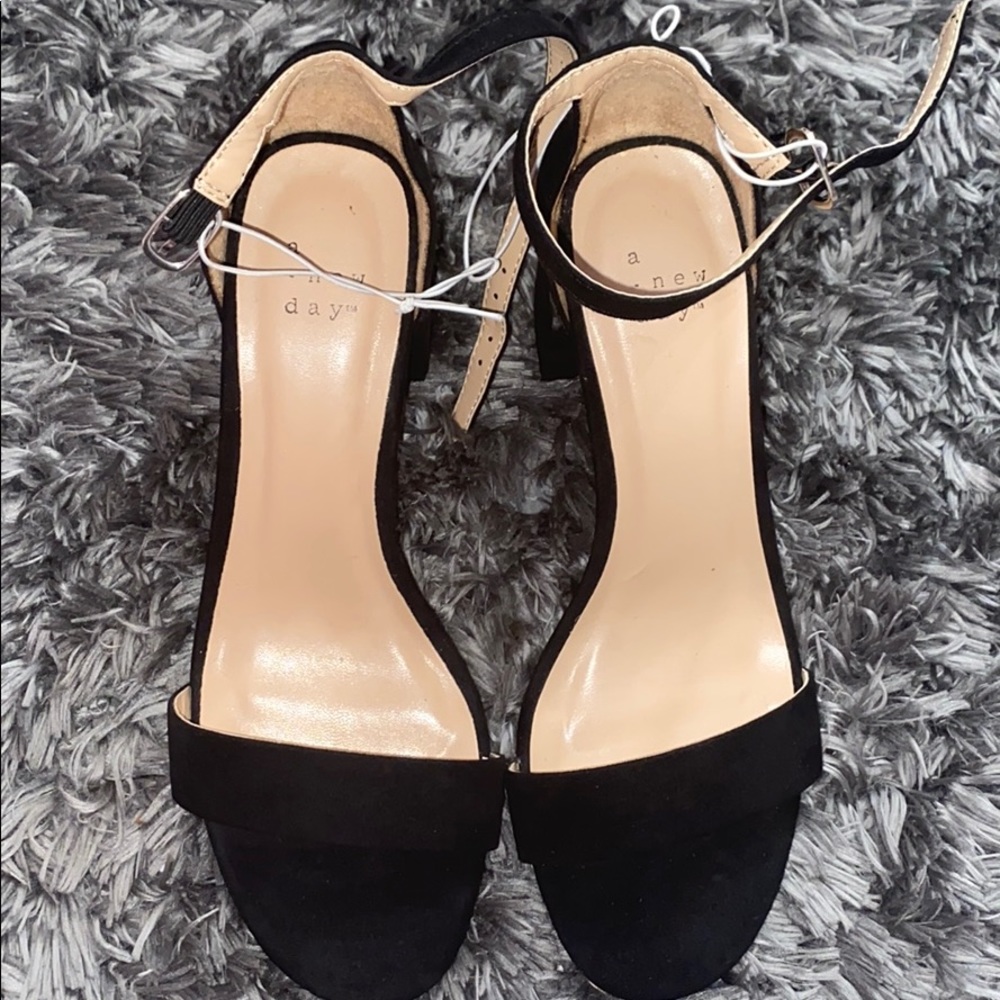 Black Short Heels